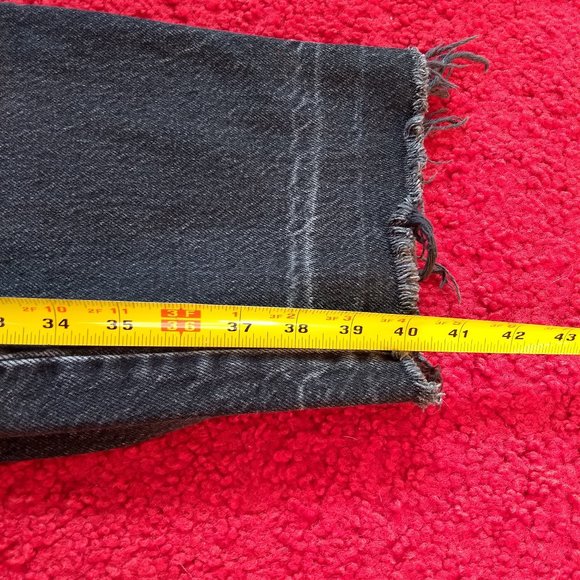 vintage Levi's men's 550 black jeans 🎈host pick 🎈 - Picture 9 of 15